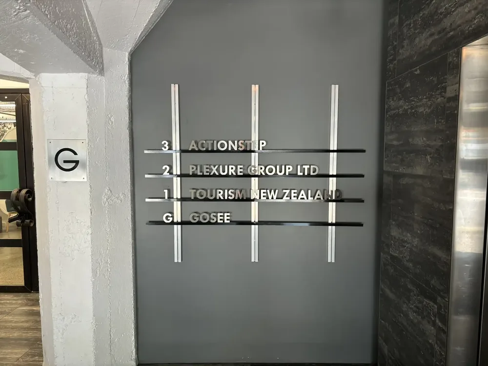 1 Nelson Street Directory Sign – Graphics & Signage project by Design Tints, Auckland
