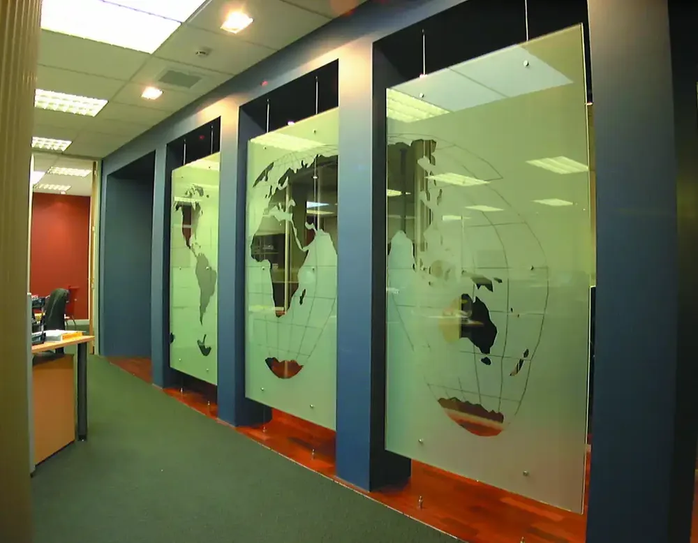 3M Dusted – Frosted Films & Printed Wall Designs project by Design Tints, Auckland