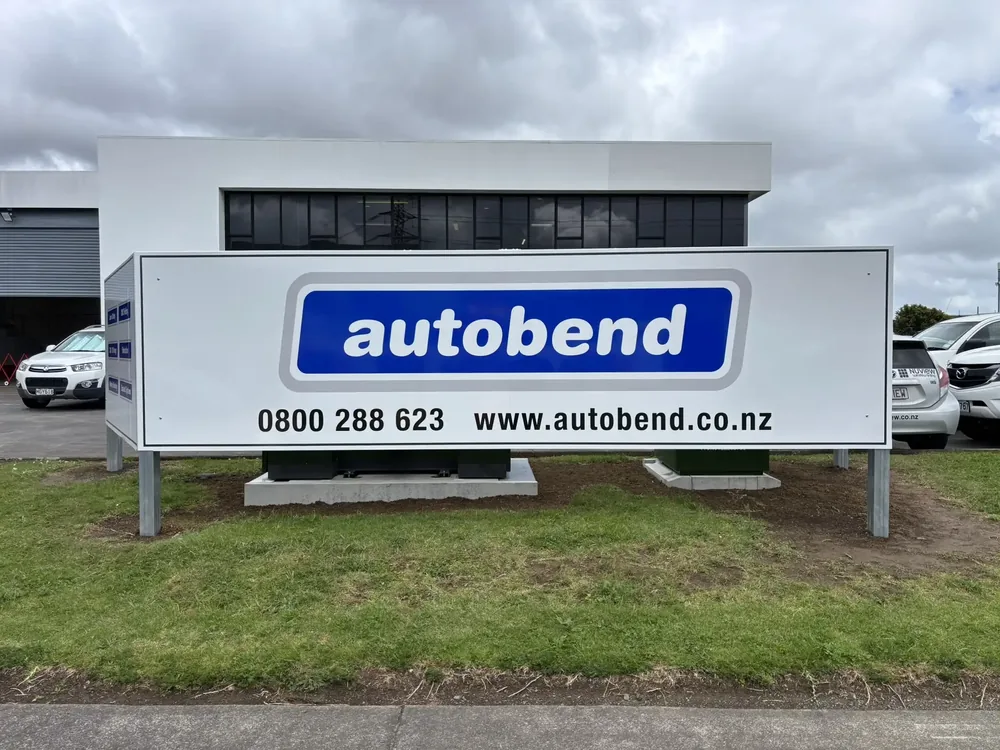 Autobend Signage – Graphics & Signage project by Design Tints, Auckland