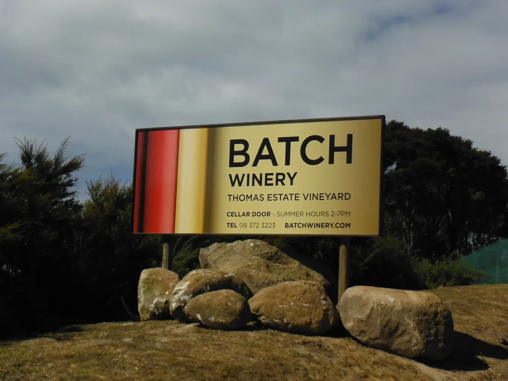 Batch Winery Internal Sign – Graphics & Signage project by Design Tints, Auckland