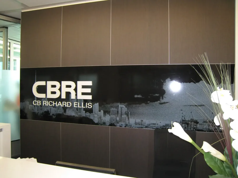 Cbre Rcp Sign1 – Graphics & Signage project by Design Tints, Auckland