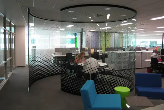Coloured Vinyl Film – Frosted Films & Printed Wall Designs project by Design Tints, Auckland
