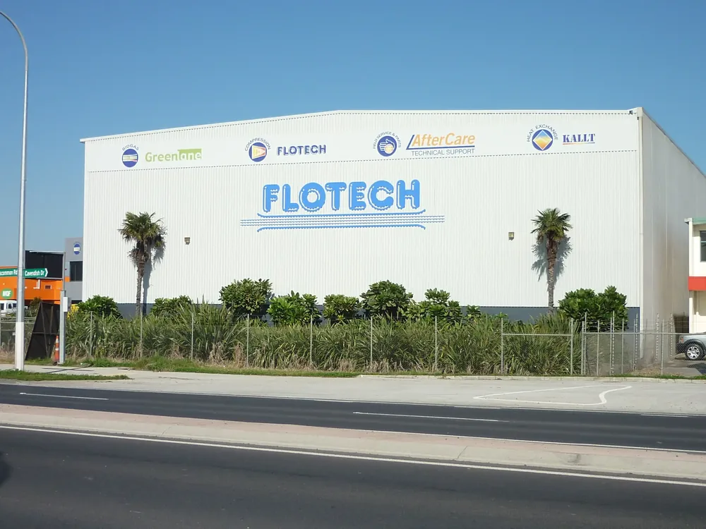 Flotech – Graphics & Signage project by Design Tints, Auckland