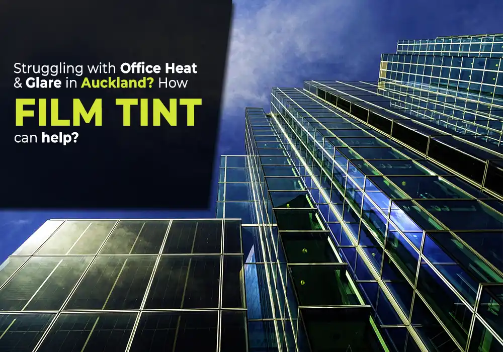 Struggling with Office Heat & Glare in Auckland? How Film Tint Can Help