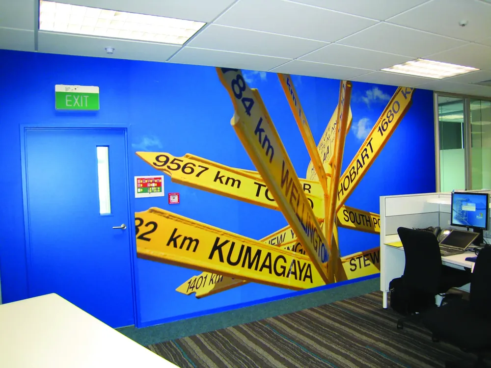 Printed Wall Graphics – Frosted Films & Printed Wall Designs project by Design Tints, Auckland